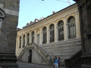Historical seat of the Ateneo di Scienze Lettere ed Arti, Bergamo, Italy