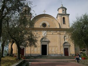 Santuario della Madonna di Roverano di Borghetto di Vara, Liguria, Italia — Borghetto di Vara