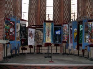 Asti, Collegiata di San Secondo, Palii offerti per la Collegiata