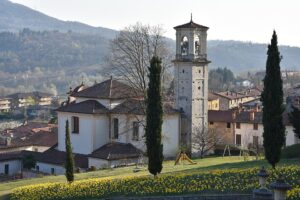 Church of Saint Mary in Casalzuigno, Italy.