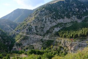 Ponte tibetano — Castelsaraceno
