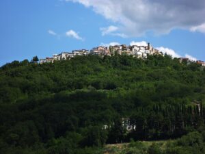 Panorama of Civitella Messer Raimondo, province of Chieti, Abruzzo, Italy — Civitella Messer Raimondo