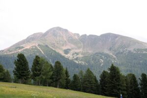 Corno Nero (Schwarzhorn) mountain in Aldino, Italy