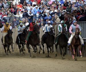 Asti, Il Palio un momento della Corsa
