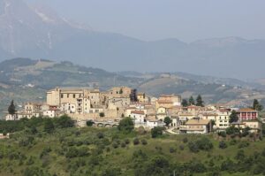 Panorama of Elice, Province of Pescara, Abruzzo, Italy — Elice