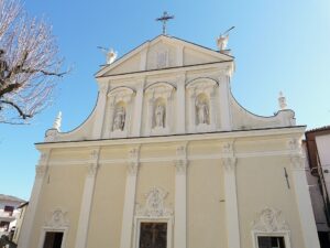 Chiesa dei Santi Antonio e Giacomo, Fontanigorda, Liguria, Italia — Fontanigorda