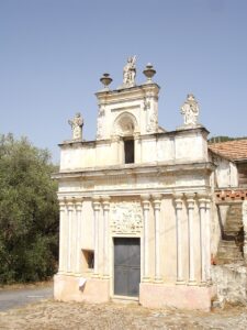 Oratorio di San Giovanni Battista in Diano Borganzo, commune of Diano San Pietro, province of Imperia, Italy — Diano San Pietro