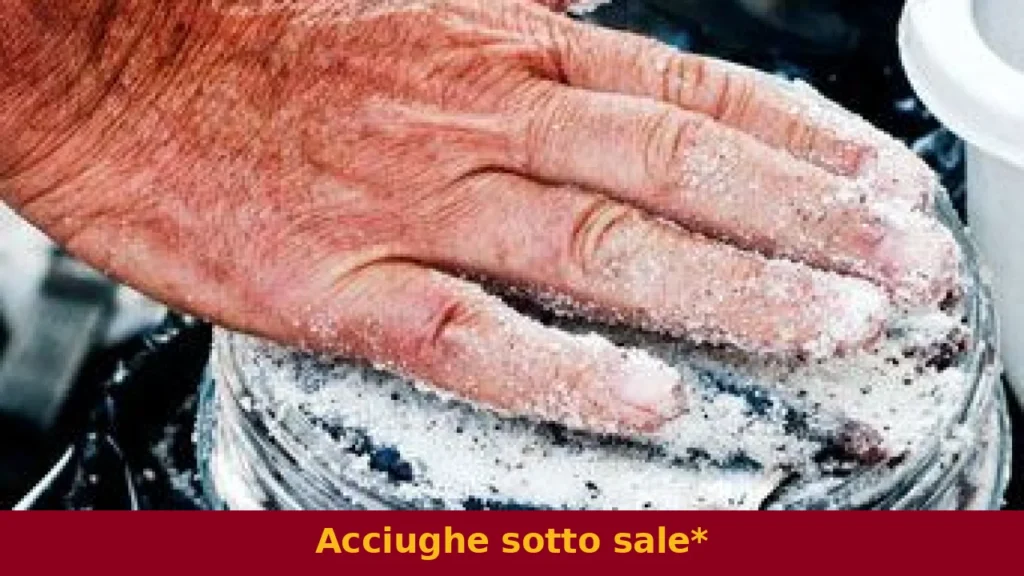 Acciughe sotto sale*