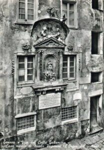 Casa natale di Paganini demolita nel 1971 — Genova