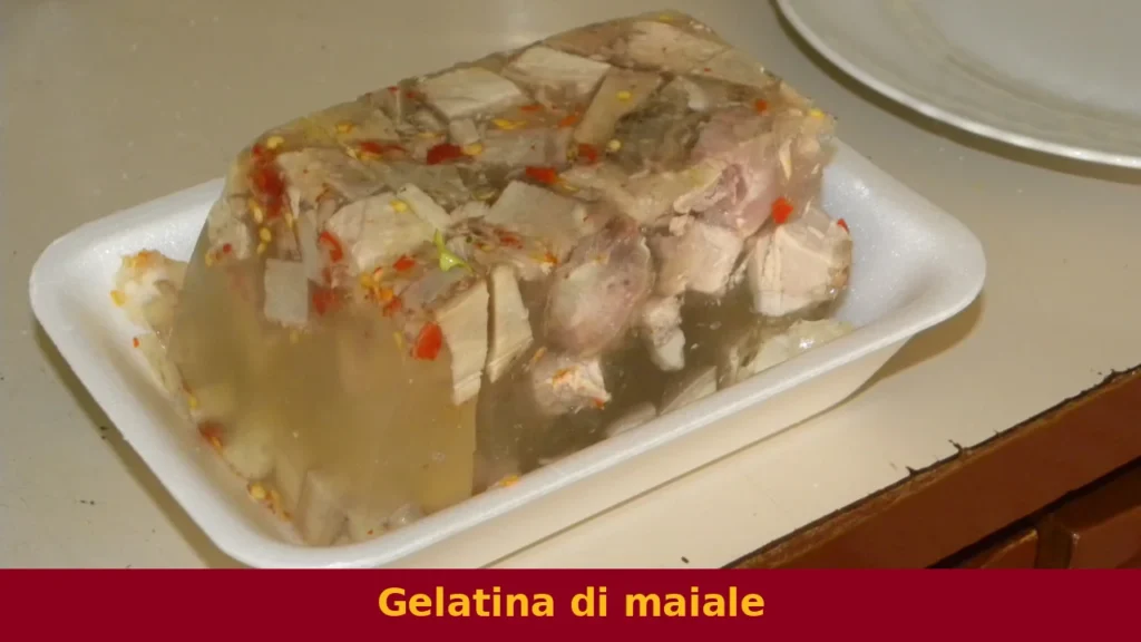 Gelatina di maiale
