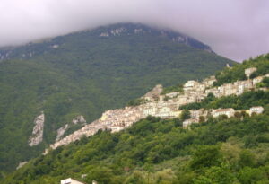 View of Pennapiedimonte, in the province of Chieti, Abruzzo — Pennapiedimonte