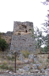 Picture of the ruins of the Norman castle of Preston