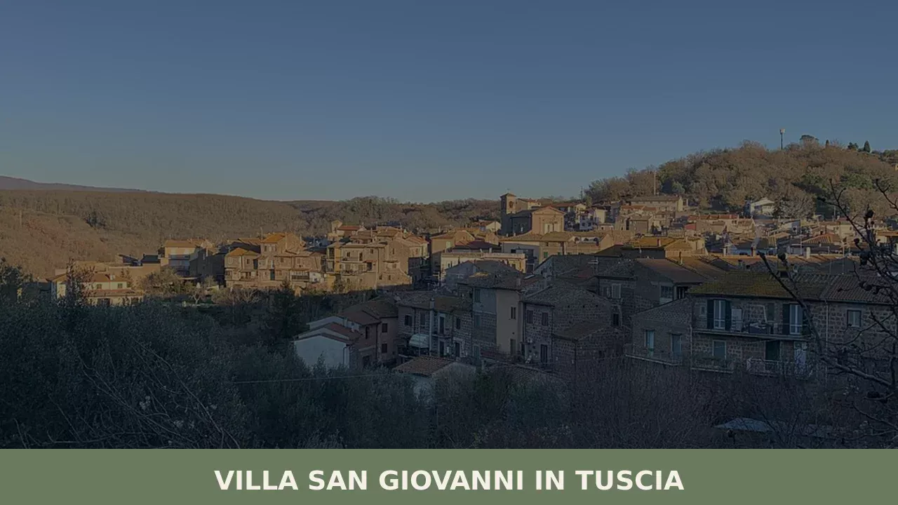 Villa San Giovanni in Tuscia