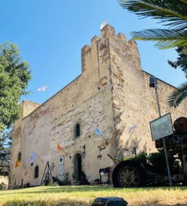 Castello di Sanluri, parte anteriore