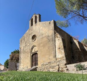 Chiesa di San Rocco, particolare della facciata, Sanluri