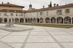 Church sant'Antonio (Anthony of Padua) in its square, Gorizia.