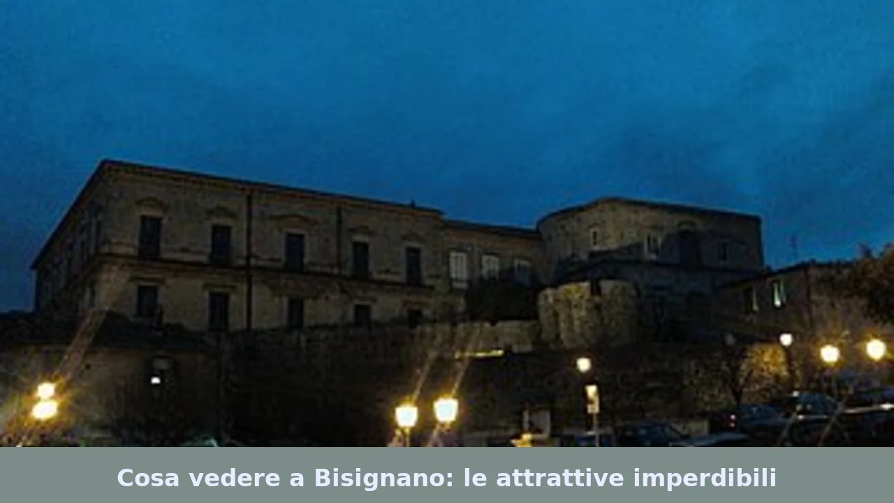 Cosa vedere a Bisignano: le attrattive imperdibili