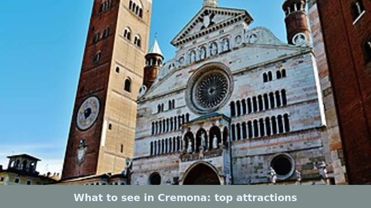 What to see in Cremona: top attractions