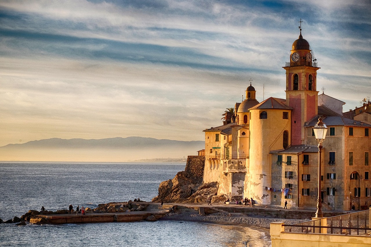 Borghi di Mare italiani, paesaggio — Villages Italy