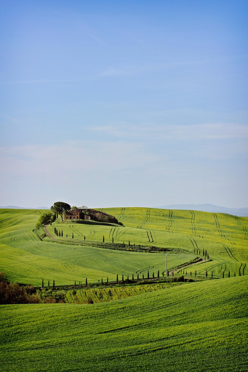 Borghi di Collina italiani, paesaggio — Villages Italy
