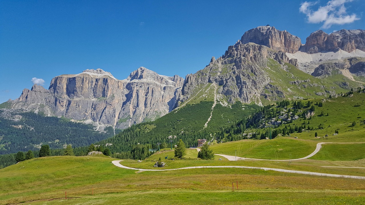 Borghi di Montagna italiani, paesaggio — Villages Italy