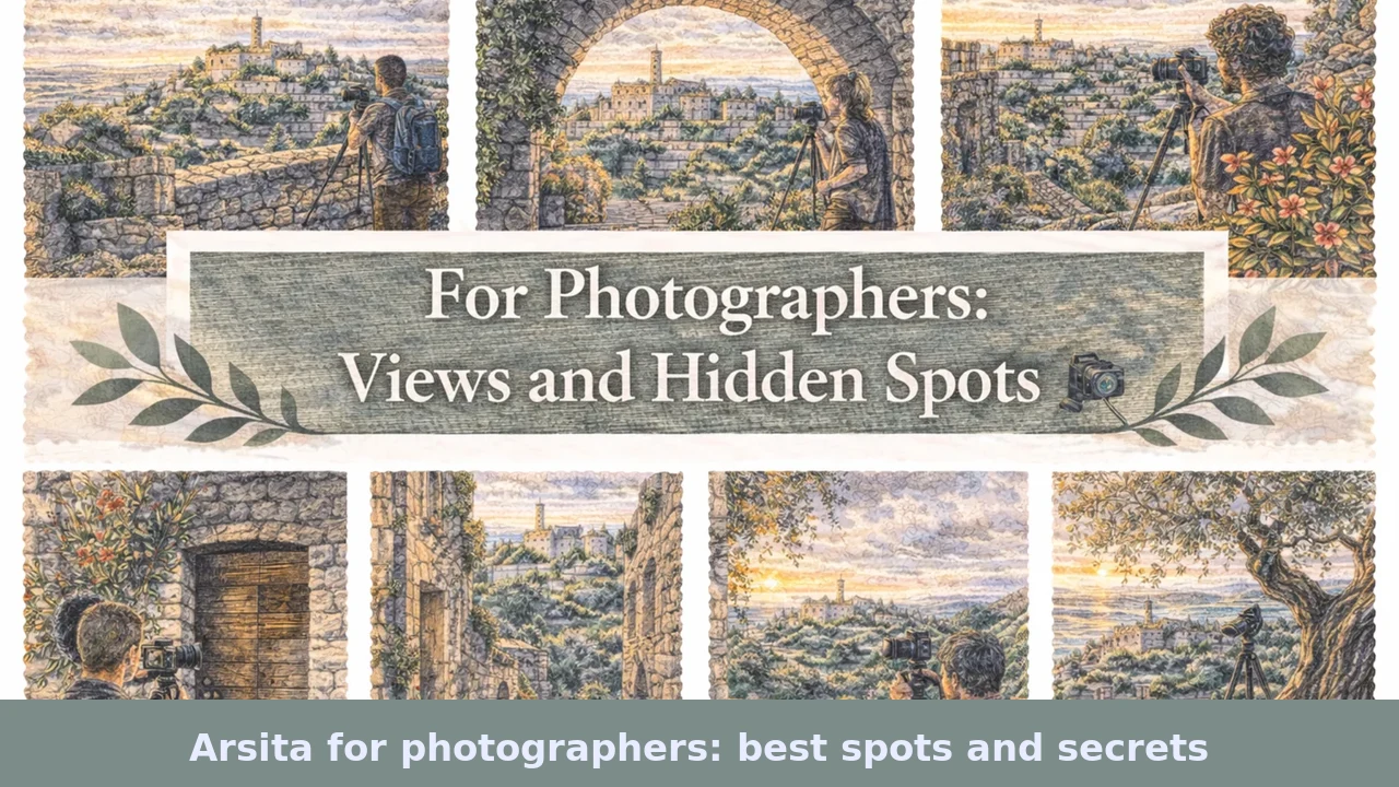 Arsita for photographers: best spots and secrets