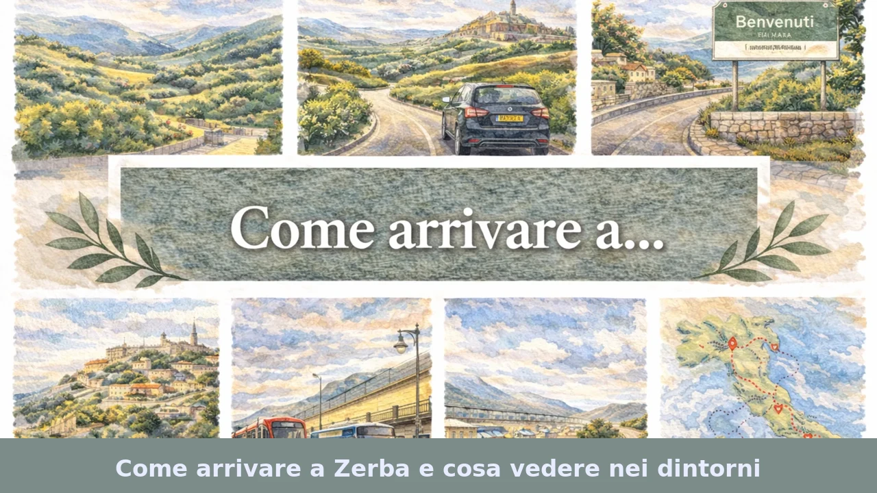 Come arrivare a Zerba e cosa vedere nei dintorni