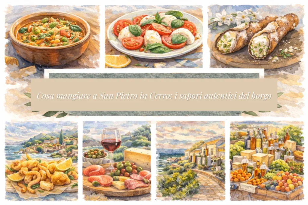 Cosa mangiare a San Pietro in Cerro: i sapori autentici del borgo